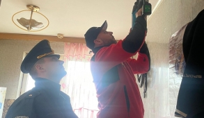 Работа по установке пожарных извещателей