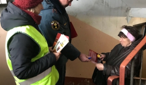 Рейд по частному сектору Елизовского района.